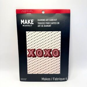 Diamond Art Card Kit from Make Market XO XO